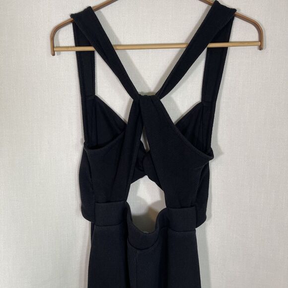 Free People Black Cutout Jumpsuit - Picture 6 of 10